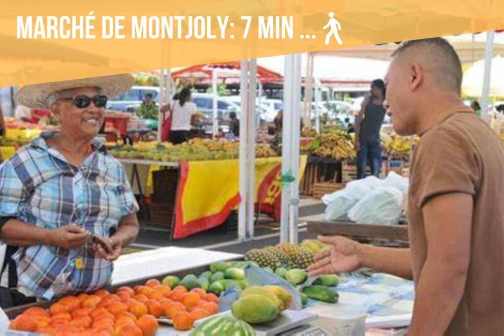 T2 Le Cosy, Au Coeur De Montjoly, Parking, Clim Daire Remire-Montjoly Dış mekan fotoğraf