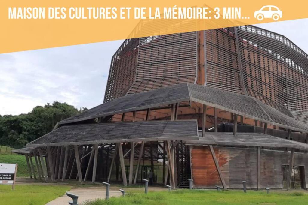 T2 Le Cosy, Au Coeur De Montjoly, Parking, Clim Daire Remire-Montjoly Dış mekan fotoğraf